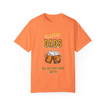 Cheers Dad Real Men Whose Genes Are Us Tee Melon T-Shirt