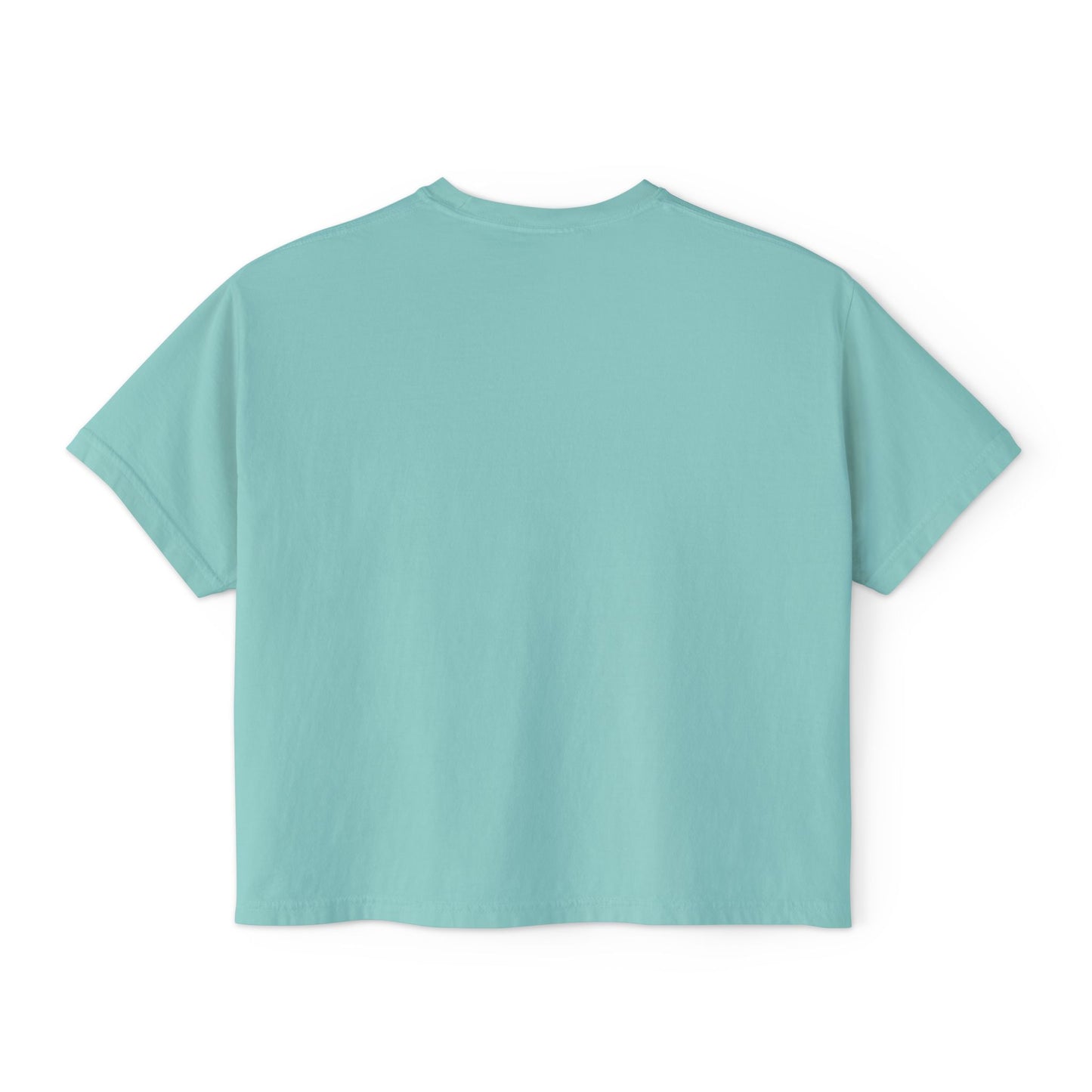 The Mama Cropped Tee Chalky Mint T-Shirt