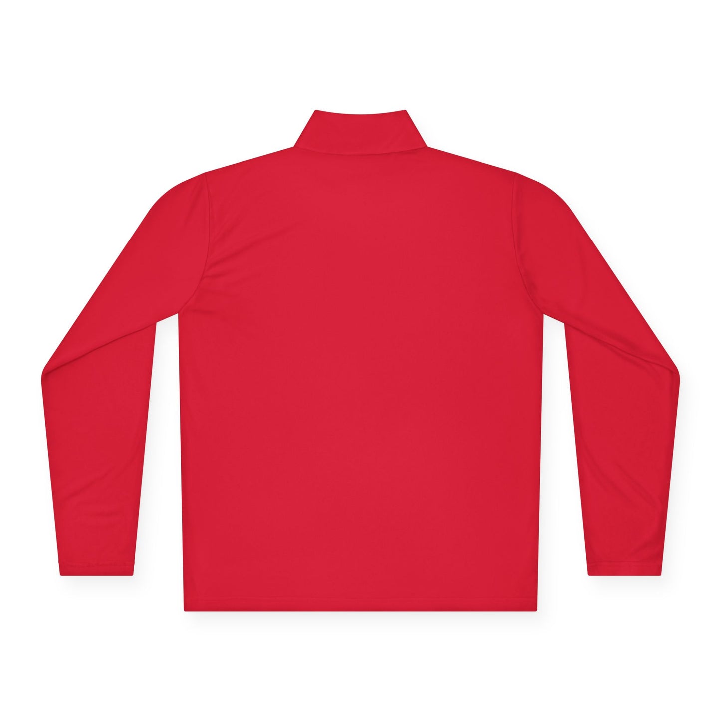 The Dada Quarter-Zip Pullover True Red Long-sleeve