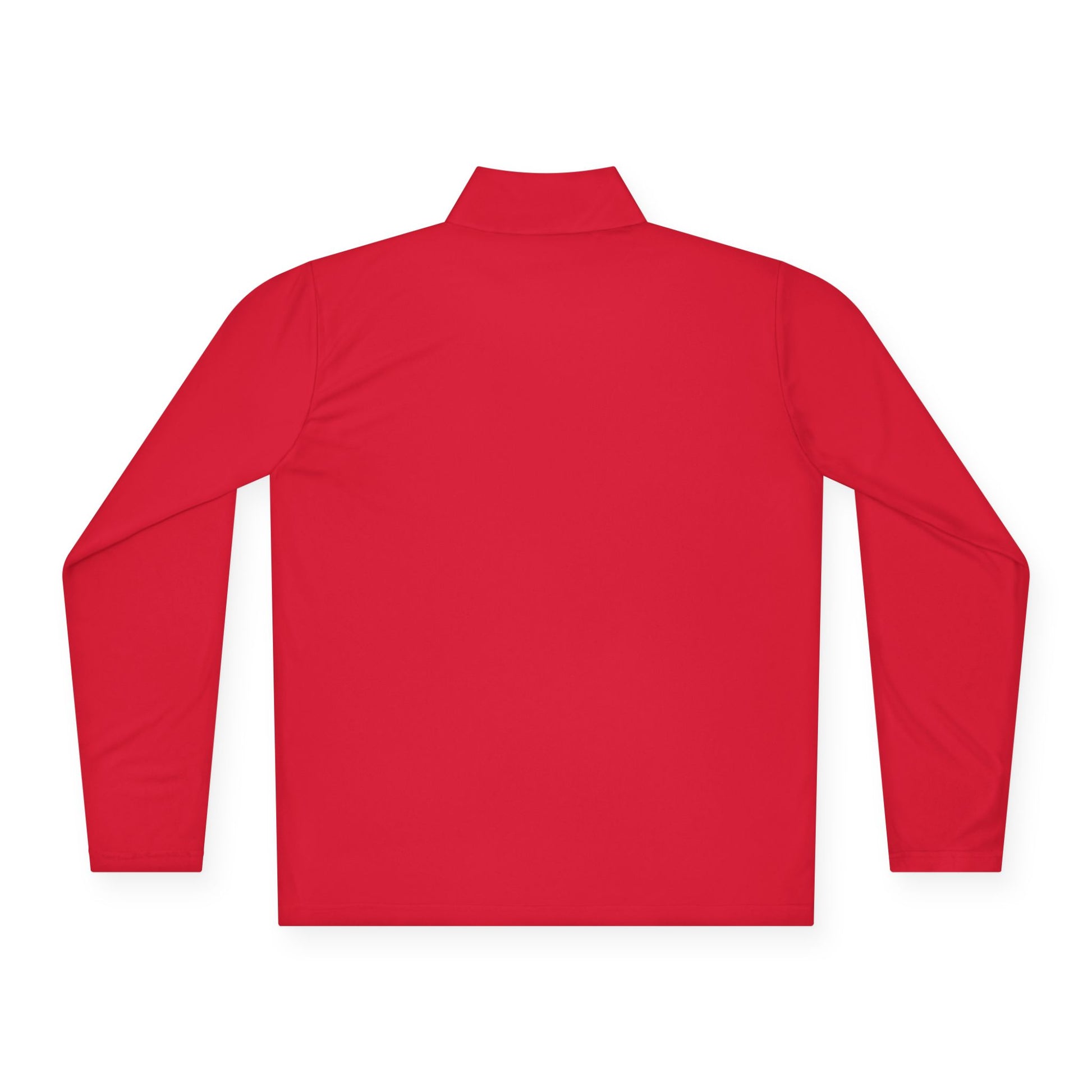 The Dada Quarter-Zip Pullover True Red Long-sleeve