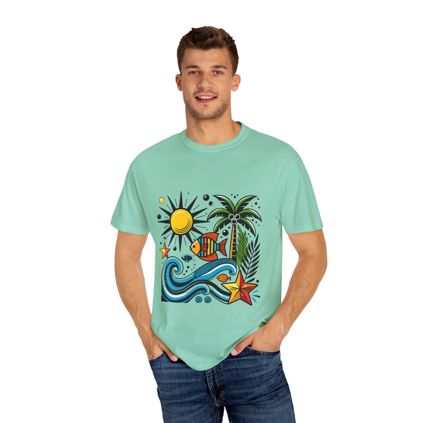 High Tide High Contrast Tee Watermelon T-Shirt